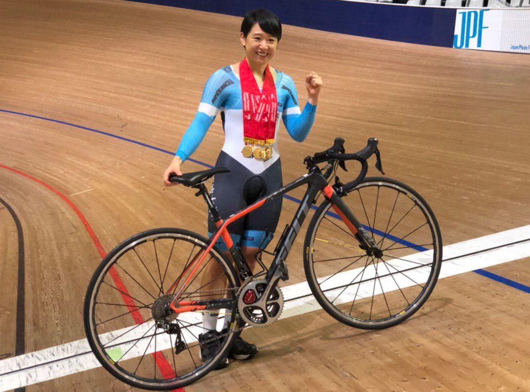 Bioracerサポートライダー】全日本選手権トラック・梶原悠未選手が出場 