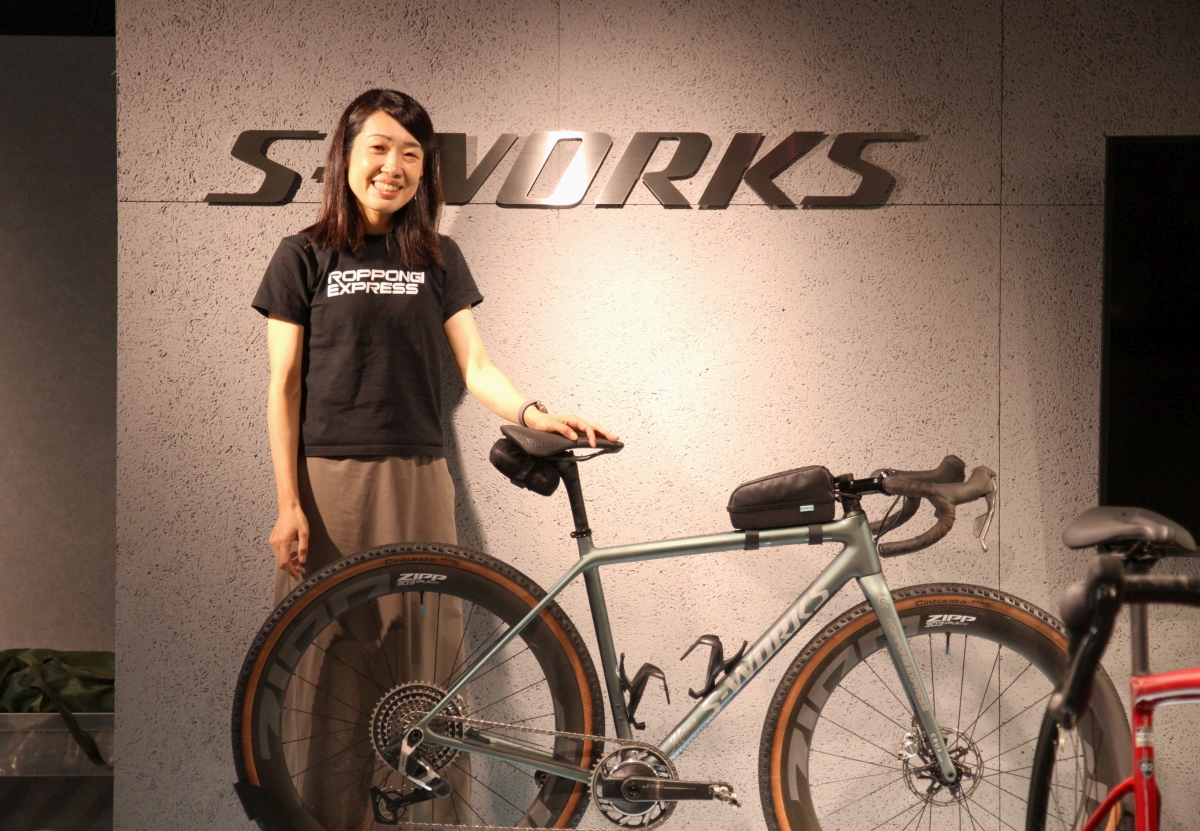 森廣真奈さんとグラベル世界選手権2位の相棒 スペシャライズド S-Works Crux
